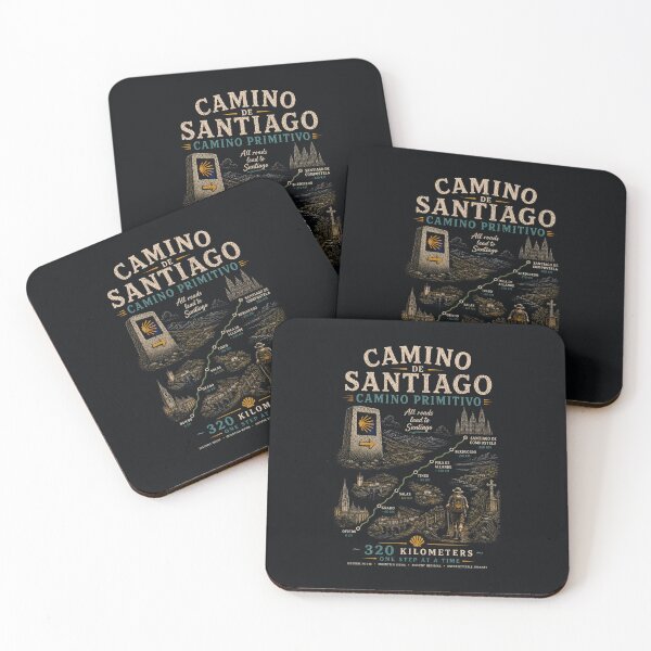 Aperçu de l'œuvre Camino Primitivo - Camino de Santiago créée et vendue par GoodOldVintage.