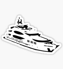 yacht Sticker