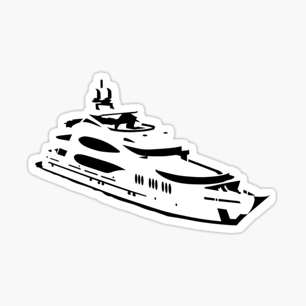 yacht Sticker