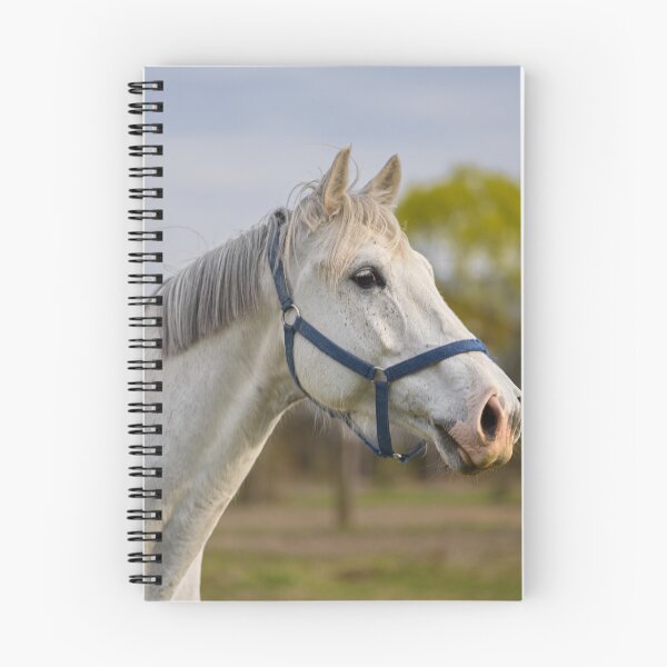 Item preview, Beautiful White Horse Portrait in Nature designed and sold by Rogi74.