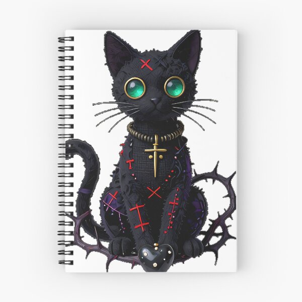 Item preview, Gothic Voodoo Black Cat designed and sold by IllumeInk.