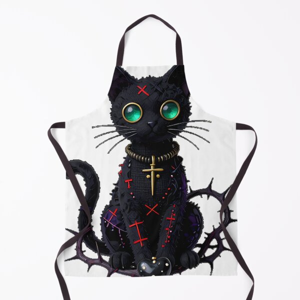 Item preview, Gothic Voodoo Black Cat designed and sold by IllumeInk.