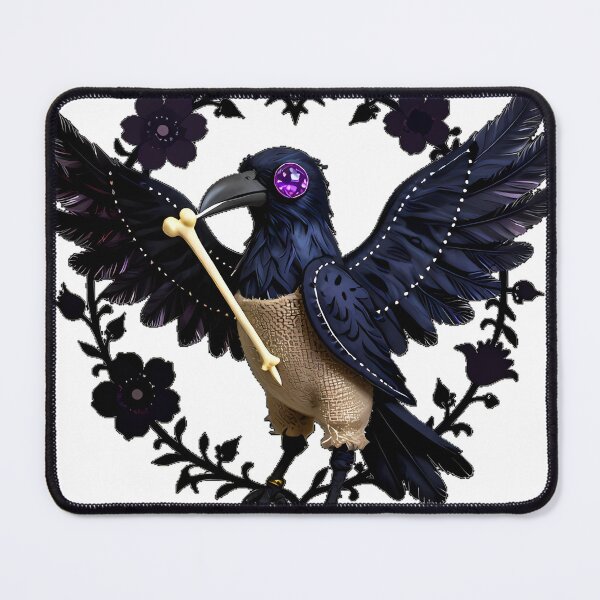 Item preview, Gothic Voodoo Raven designed and sold by IllumeInk.