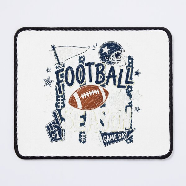 Item preview, Football Season Game Day Retro Fan Design designed and sold by mohamedamii.
