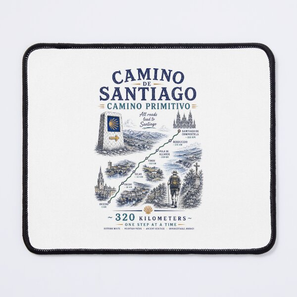 Item preview, Camino Primitivo - Camino de Santiago designed and sold by GoodOldVintage.