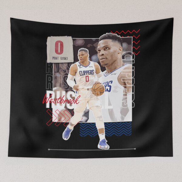 Item preview, Russell Westbrook Basketball Paper Clippers 6 designed and sold by AndreateColli.