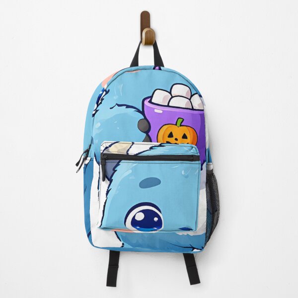 Item preview, Cute Fluffy Blue Yeti Monster with Cocoa Mug Icon designed and sold by pumsquare.