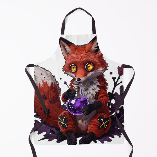 Item preview, Gothic Voodoo Red Fox designed and sold by IllumeInk.