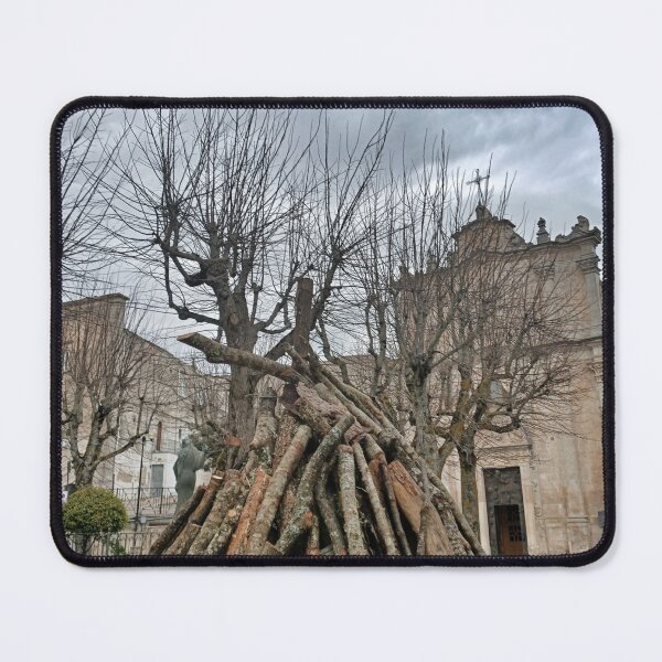 Item preview, Fanoja di San Giuseppe Bonfire Preparation - Monte Sant'Angelo Gargano designed and sold by EpicVistas.