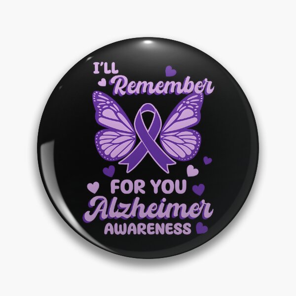 Item preview, I’ll Remember for You: Alzheimer’s Awareness Ribbon designed and sold by eloisestewart.