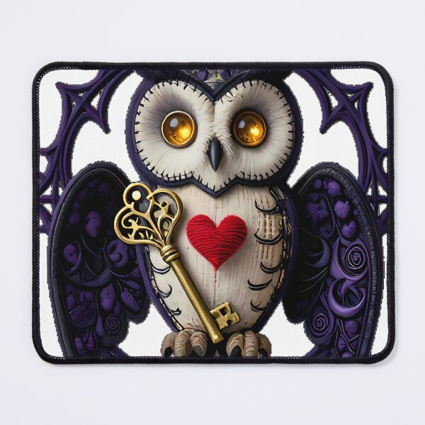 Item preview, Gothic Voodoo Barn Owl designed and sold by IllumeInk.
