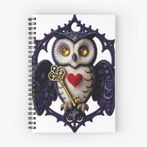 Item preview, Gothic Voodoo Barn Owl designed and sold by IllumeInk.