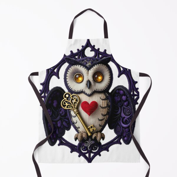 Item preview, Gothic Voodoo Barn Owl designed and sold by IllumeInk.