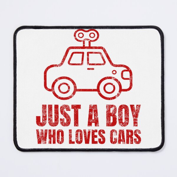 Item preview, Just A Boy Who Loves Cars designed and sold by chaaval.
