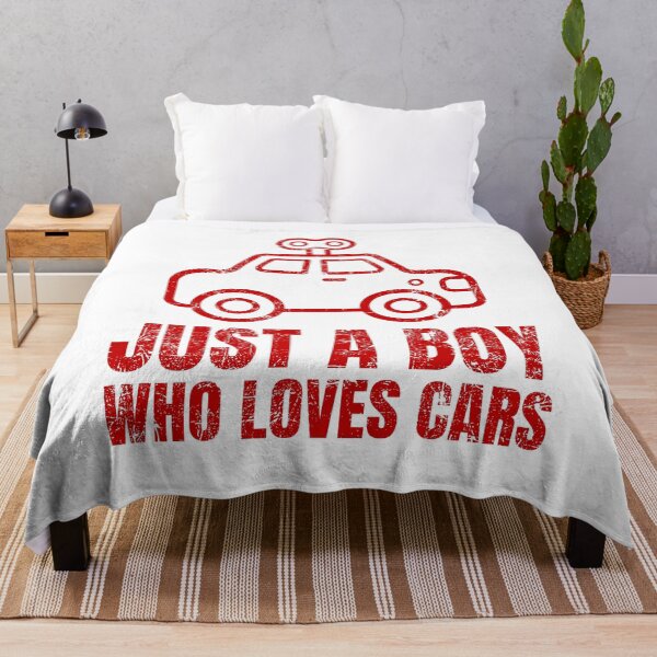 Item preview, Just A Boy Who Loves Cars designed and sold by chaaval.
