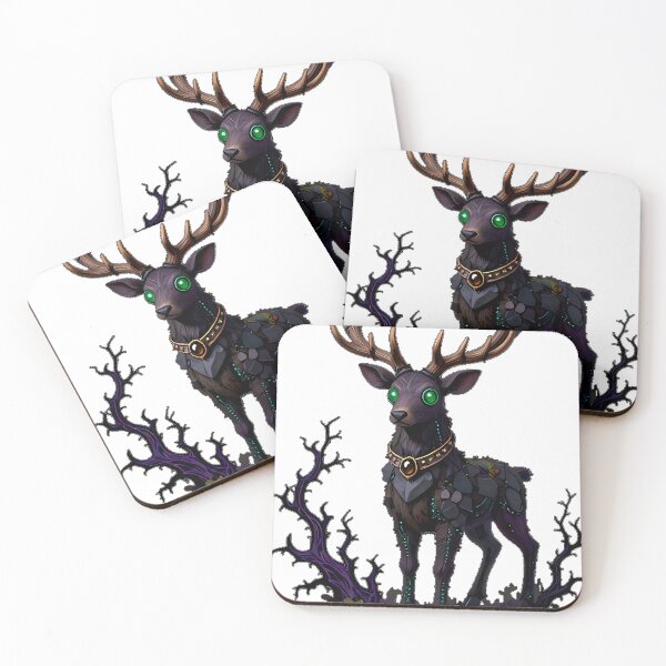 Item preview, Gothic Voodoo Stag designed and sold by IllumeInk.