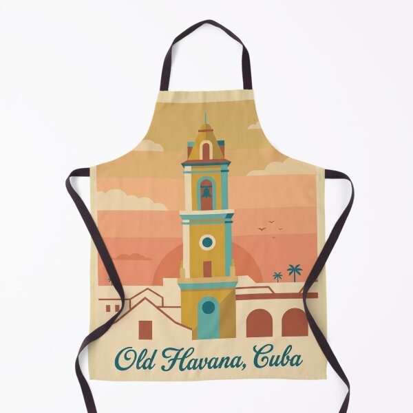 Item preview, Old Havana Cuba – Vintage Travel Poster Illustration designed and sold by @SHINTOSARTSTORE.