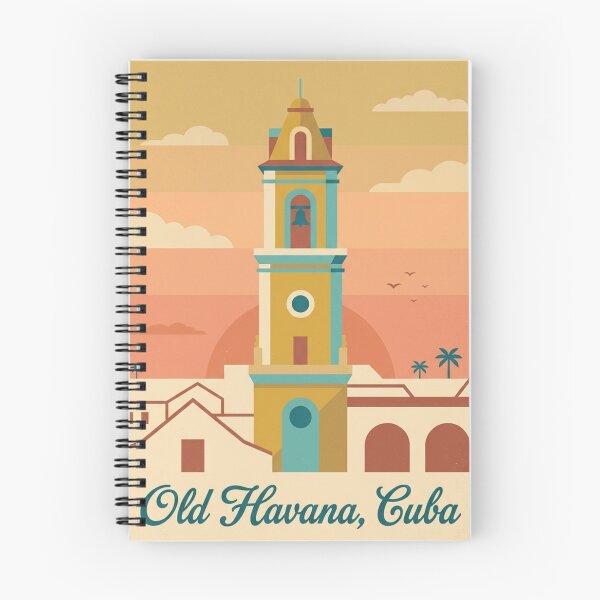 Item preview, Old Havana Cuba – Vintage Travel Poster Illustration designed and sold by @SHINTOSARTSTORE.