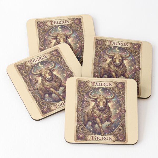 Item preview, Taurus astrology card designed and sold by CornershopTee.