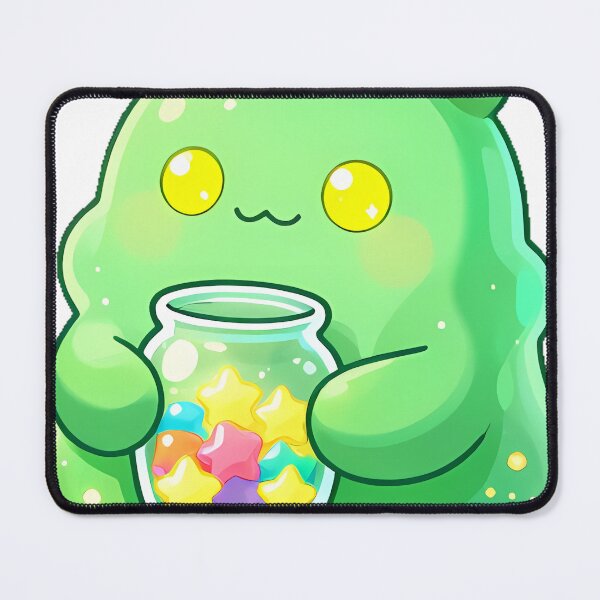 Item preview, Cute Spooky Slime Monster with Star Candy Jar Icon designed and sold by pumsquare.