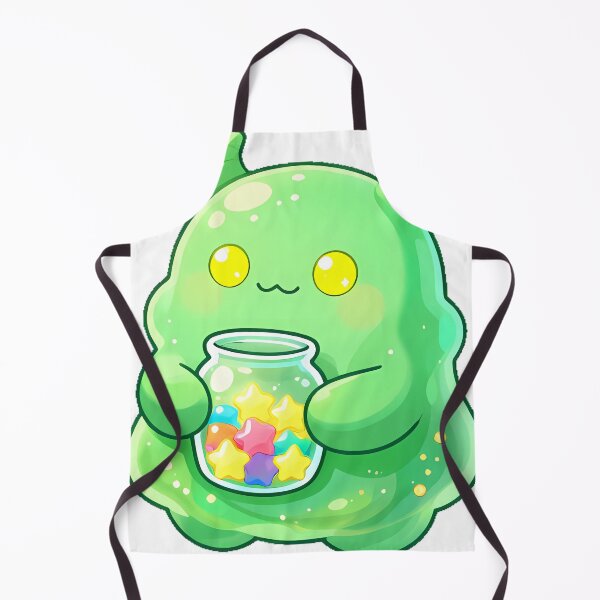 Item preview, Cute Spooky Slime Monster with Star Candy Jar Icon designed and sold by pumsquare.