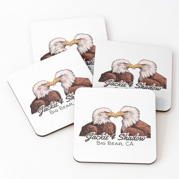 Item preview, Jackie & Shadow Big Bear California Eagle Design designed and sold by hassanatouh.