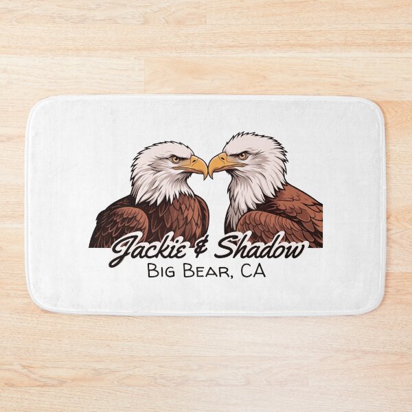 Item preview, Jackie & Shadow Big Bear California Eagle Design designed and sold by hassanatouh.