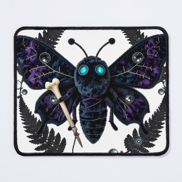 Item preview, Gothic Voodoo Luna Moth designed and sold by IllumeInk.