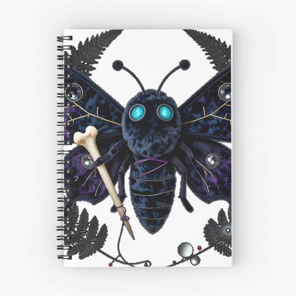 Item preview, Gothic Voodoo Luna Moth designed and sold by IllumeInk.