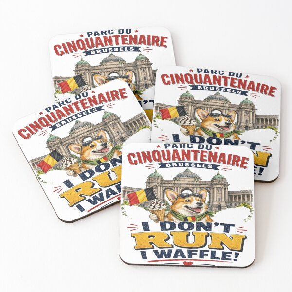 Item preview, Brussels Belgium Belgian Waffle Funny Corgi Funny designed and sold by Sushikidsntoddlers.