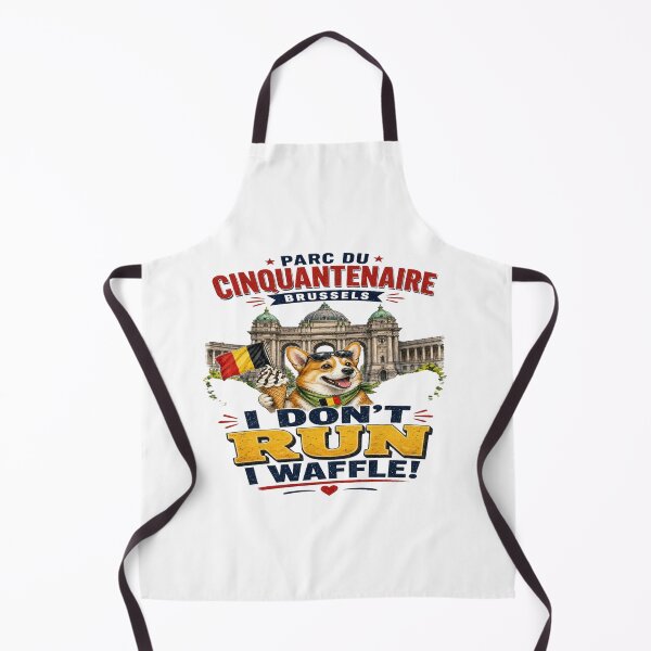 Item preview, Brussels Belgium Belgian Waffle Funny Corgi Funny designed and sold by Sushikidsntoddlers.
