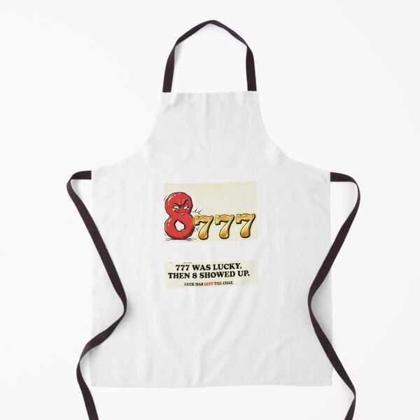 Item preview, 8777 Lucky 777 Ruined - Luck Has Left The Chat designed and sold by FurryPrintLab-FurryPrintLabDesign.