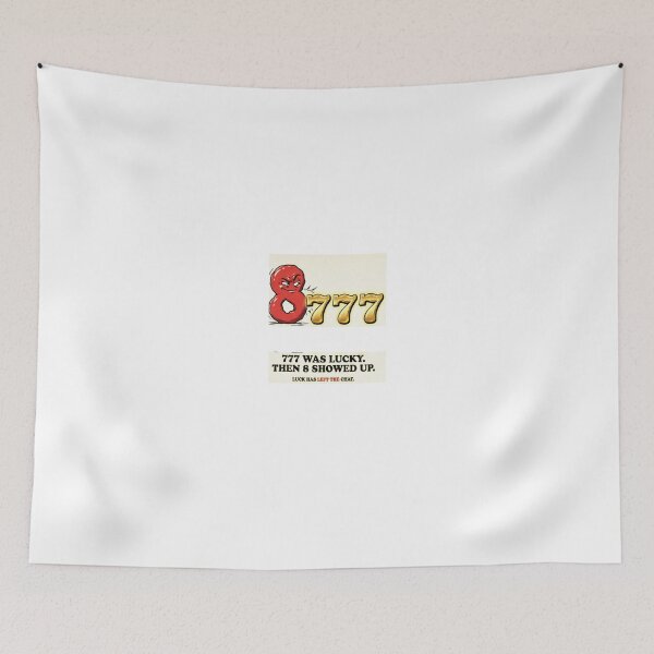Item preview, 8777 Lucky 777 Ruined - Luck Has Left The Chat designed and sold by FurryPrintLab-FurryPrintLabDesign.