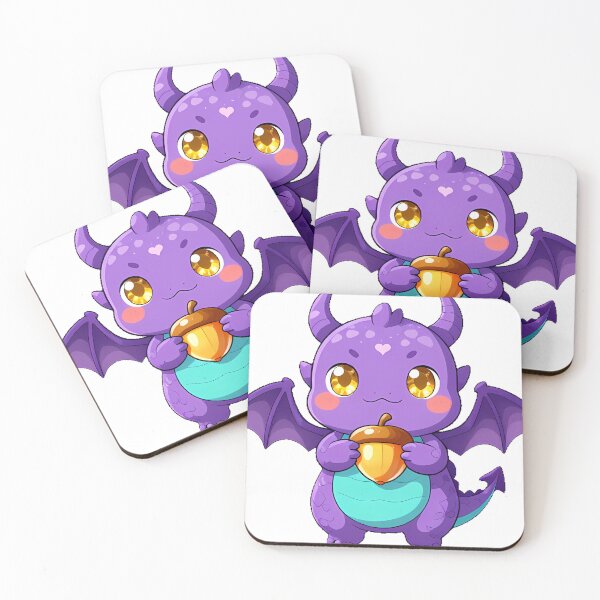 Item preview, Cute Little Dragon Monster with Tiny Wings Icon designed and sold by pumsquare.