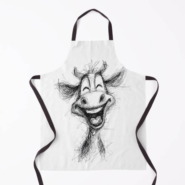Item preview, Funny Cow Doodle designed and sold by BRETT'S ART STUDIO.