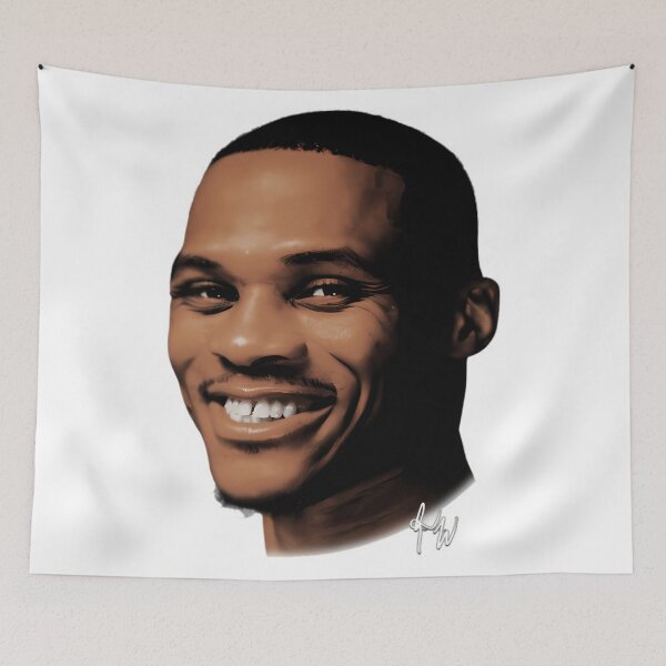 Item preview, Russell Westbrook Big Face designed and sold by AndreateColli.
