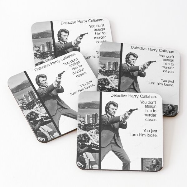 Item preview, Original Dirty Harry 1971 Press Advertisement – HQ Restoration designed and sold by LuluLeb.