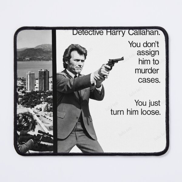 Item preview, Original Dirty Harry 1971 Press Advertisement – HQ Restoration designed and sold by LuluLeb.
