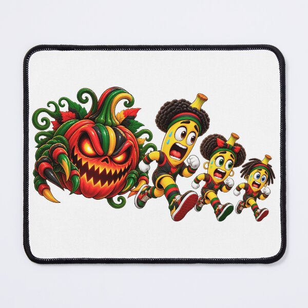Item preview, African American Halloween Banana Squad, Funny Black Halloween Pumpkin Chase Design designed and sold by ArtSpark Studio.