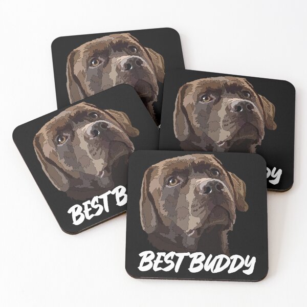 Item preview, Chocolate Labrador Best Buddy Puppy Dog designed and sold by Just-Arts-4U.