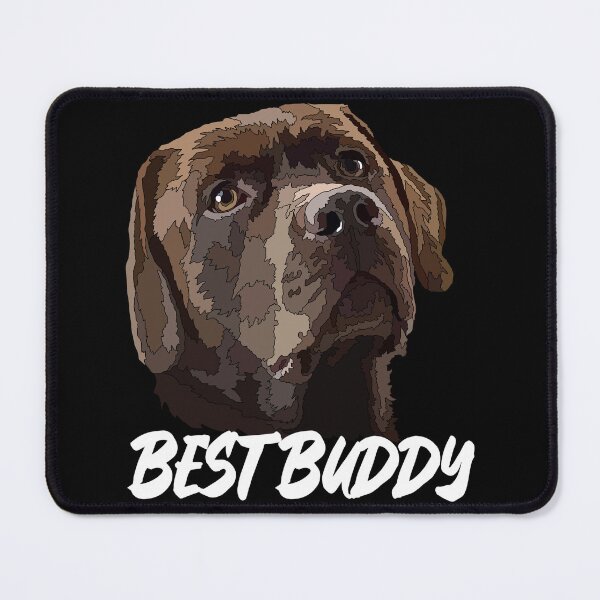 Item preview, Chocolate Labrador Best Buddy Puppy Dog designed and sold by Just-Arts-4U.