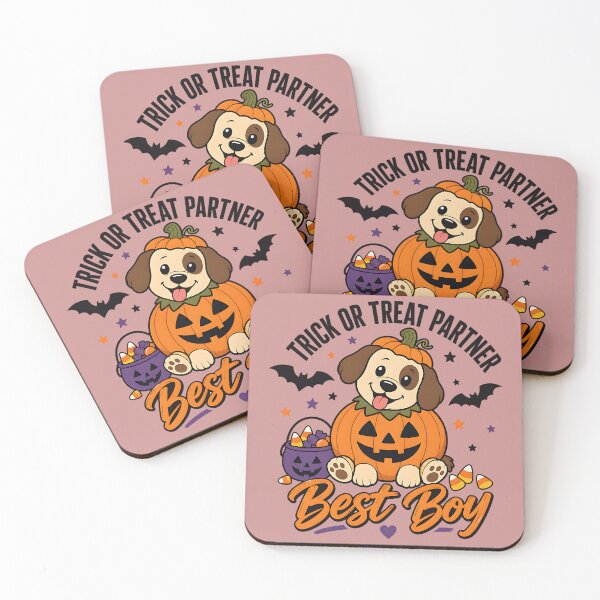 Item preview, Trick Or Treat Partner Dog Shirt | Halloween Pet Design designed and sold by MOCH- ART.