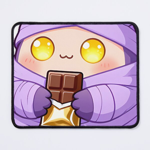 Item preview, Cute Spooky Mummy Monster with Purple Bandages Icon designed and sold by pumsquare.