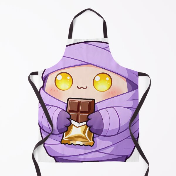 Item preview, Cute Spooky Mummy Monster with Purple Bandages Icon designed and sold by pumsquare.