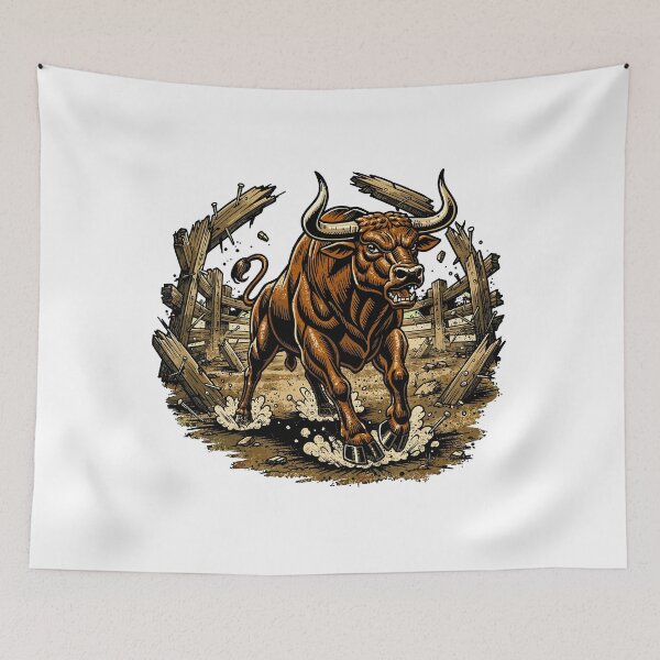 Item preview, Raging Bull Breaking Free Dynamic Design designed and sold by Romgora.