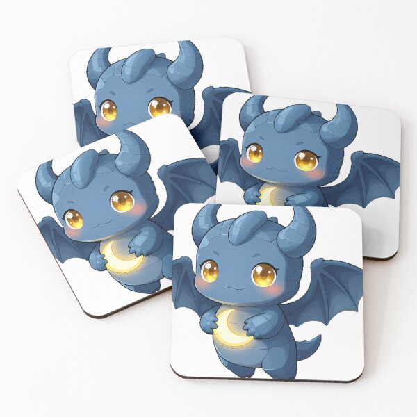 Item preview, Cute Little Gargoyle Monster with Stone Horns Icon designed and sold by pumsquare.