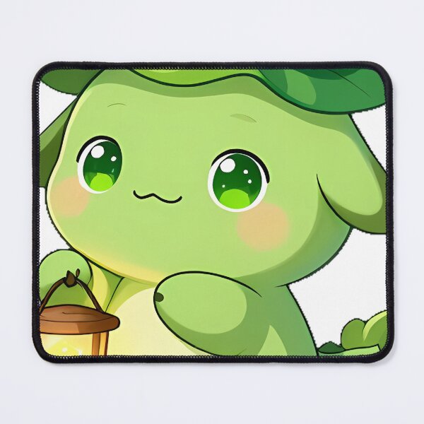 Item preview, Cute Friendly Swamp Monster with Lilypad Hat Icon designed and sold by pumsquare.