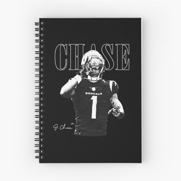 Item preview, JaMarr Chase Vintage Football Portrait designed and sold by TracenNgf.