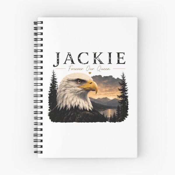 Item preview, Jackie Forever Our Queen Eagle Sunset Memorial Design designed and sold by NastJatavia.