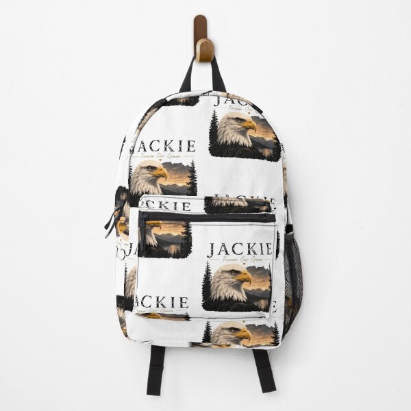 Item preview, Jackie Forever Our Queen Eagle Sunset Memorial Design designed and sold by NastJatavia.